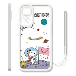 Funda Transparente Para Xiaomi De Perro Astronauta + Correas Funda Transparente Para Xiaomi De Perro Astronauta + Correas