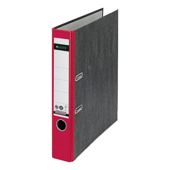 Leitz Carpeta Calidad 180 ° Slim Rojo