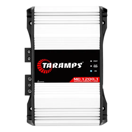 Módulo Amplificador Taramps Md1200.1 Canal 1200w Rms 4 Ohms
