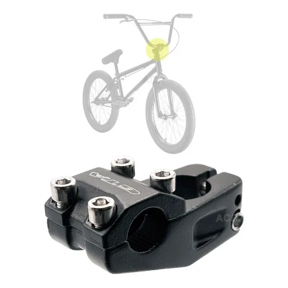 Suporte De Guidão Bmx Em Alumínio Forjado Aheadset 45mm