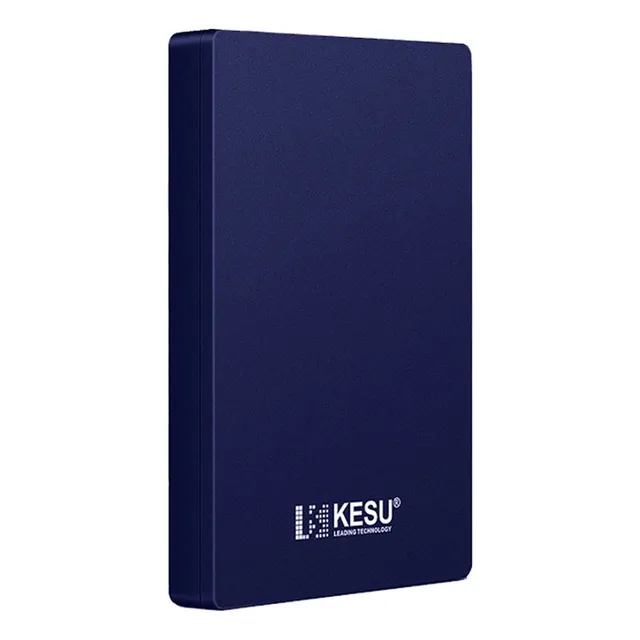 Disco Duro Externo Kesu Hdd-2530 500gb Usb 3.0 Color Azul