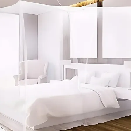 Mosquiteiro de Teto Cama Casal Queen Super King Micro tule