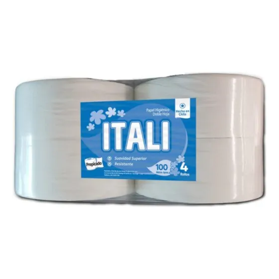 Papel Higiénico Industrial 500x4 Al Mayor- 2 Paquetes