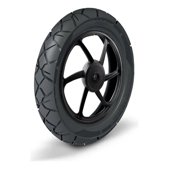 Pneu Parrudo Traseiro Para Moto 120/80-18 Com Câmara