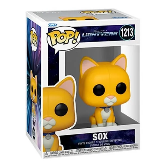Funko Pop! Disney Buzz Lightyear Sox 1213 Gato Robô Filme