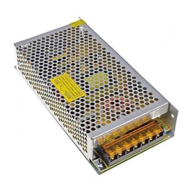 Fuente Switching Metalica 12v 10a Con Bornera Led Cctv