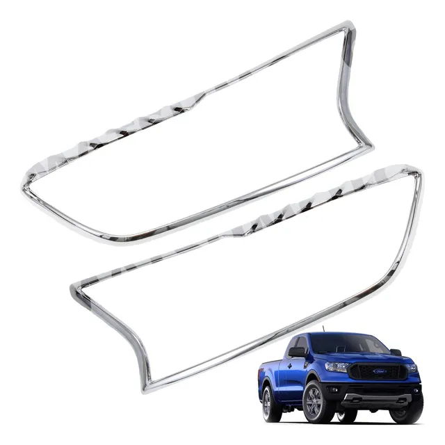 Set Biseles Slim Cromados Optico Ford Ranger 2017 2019