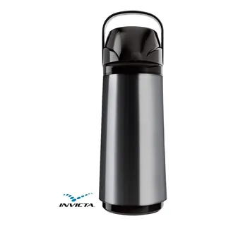 Garrafa Térmica Invicta Café Chå 1 Litro Com Alça Garrafa Térmica Invicta Café Chå 1 Litro Com Alça