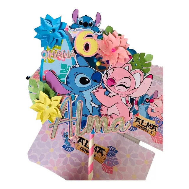 Topers Para Torta Lilo Y Stich . Marca Decorarte