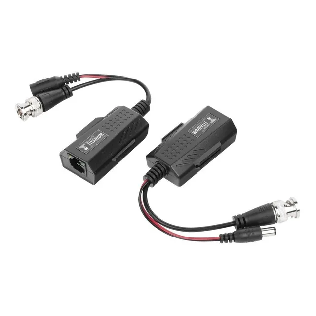 Kit De Transceptores Activos 12/24 V Utp Cat5e/ 150 M En 4k 