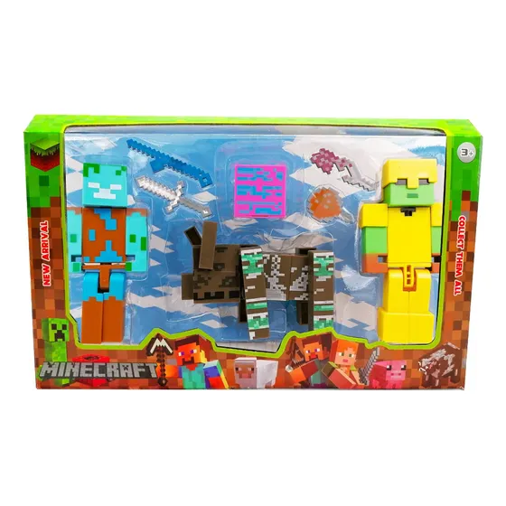 Minecraft Colección Set Juguetes Dragon Devastador Fantasma