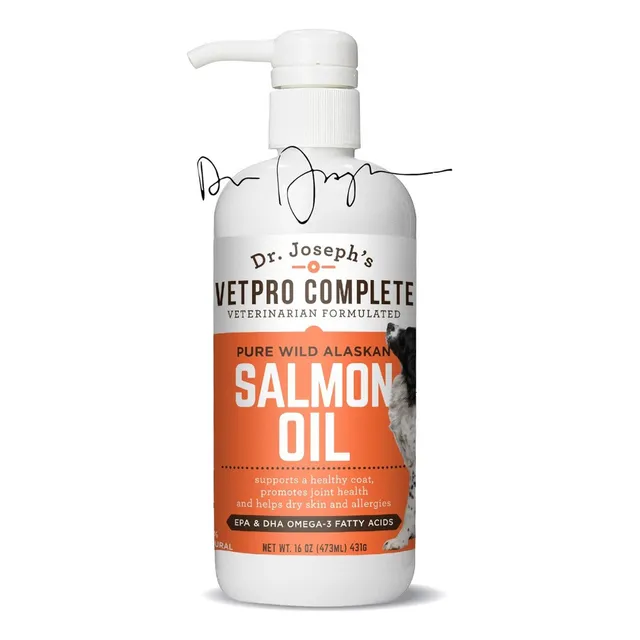 Aceite De Salmón Salvaje De Alaska Vetpro Complete 473 Ml