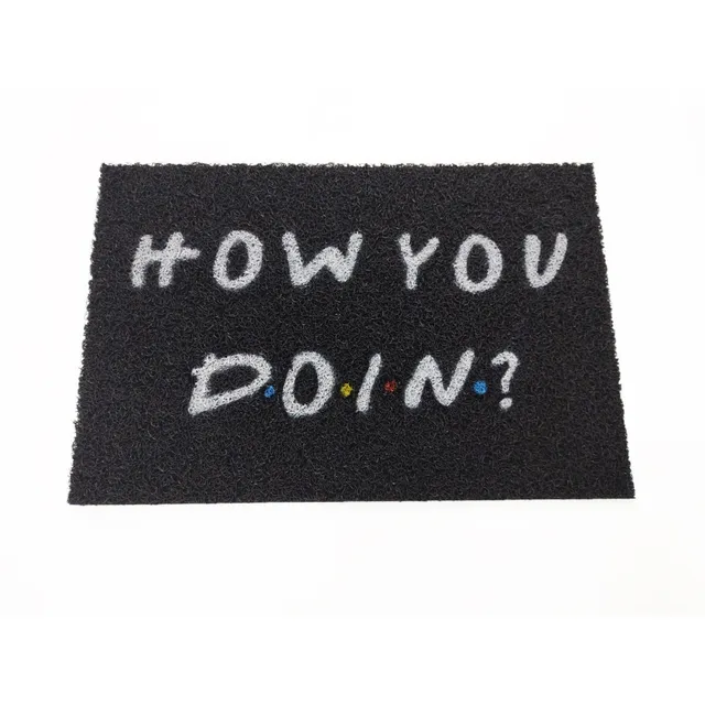 Tapete Capacho 60x40 Friends How You Doin Divertido Geek Tapete Capacho 60x40 Friends How You Doin Divertido Geek
