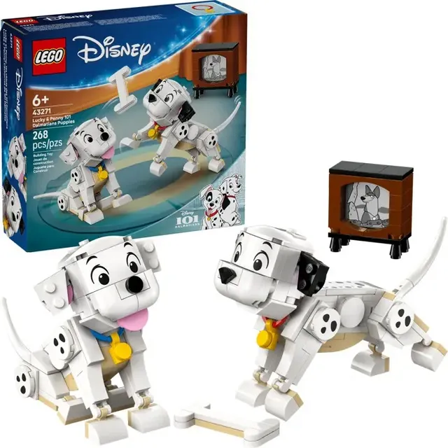 Filhotes de dálmata Lego Disney 101 43271 - 268 peças 268 Lucky