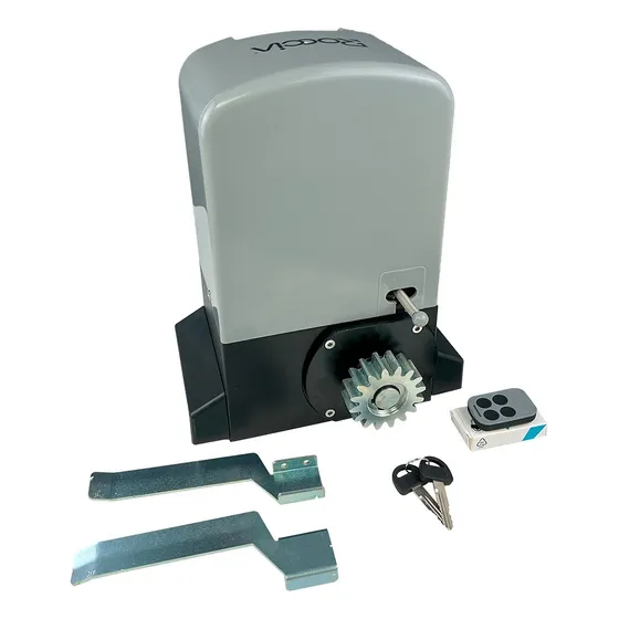 Motor Portón Deslizante 1000kg 370w Gris