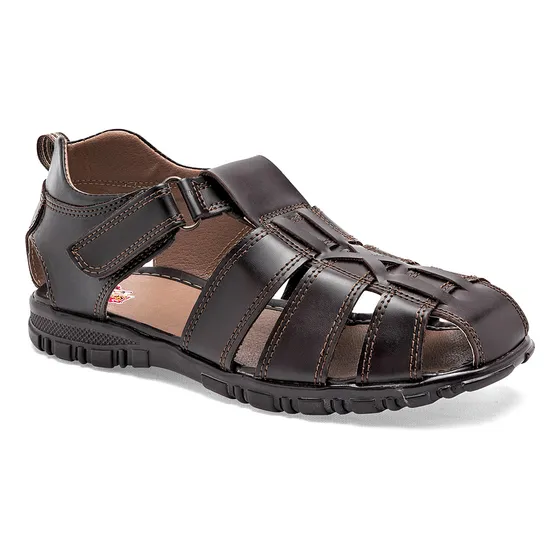 Huaraches Hombre Indios Cafe 132-306