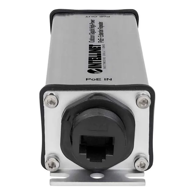 Extensor Poe Intellinet 561211 Ip65 Aluminio 4 W Negro G /vc