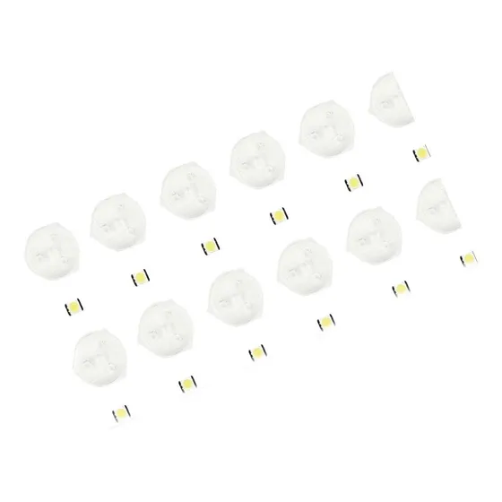 Kit De Reparacion Tv Lcd 12 Led 12 Lentes LG 2835 3v Pos