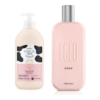 Egeo Choc Des Colonia 90ml + Hidratante Deleite Boticario Egeo Choc Des Colonia 90ml + Hidratante Deleite Boticario