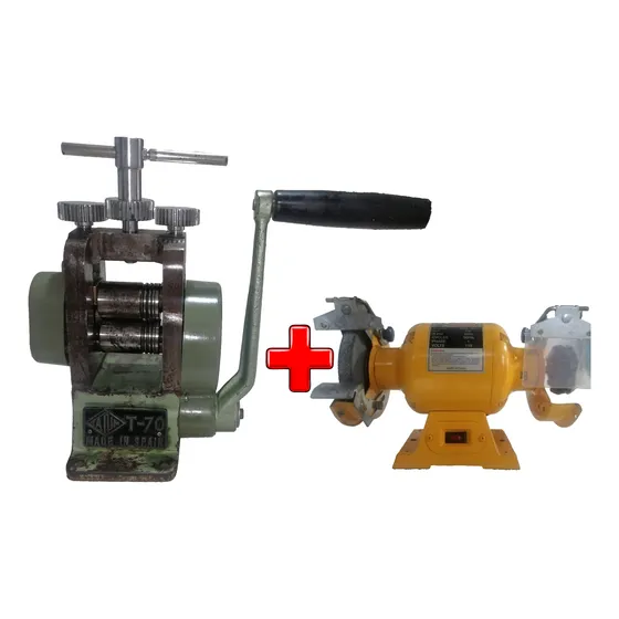 Laminadora Joyeria Tatun T-70 + Esmeril 1/2 Hp 110v 