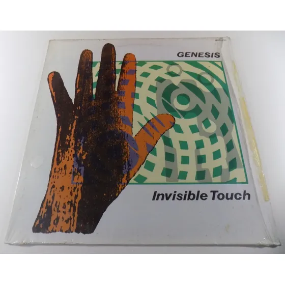 Genesis Invisible Touch Vinilo México Pop Rock Inserto 1986