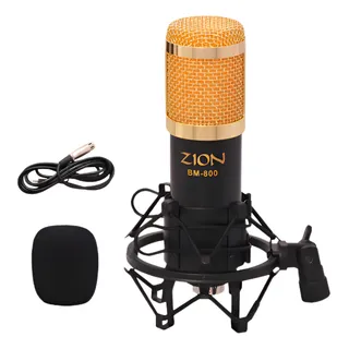 Microfone Zion Bm800z Condensador Para Voz Microfone Zion Bm800z Condensador Para Voz