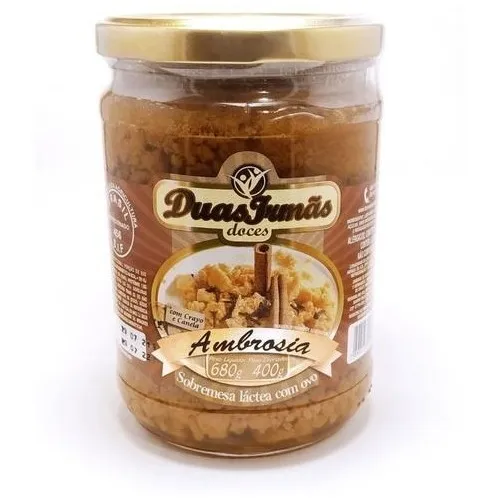 Ambrosia Doce De Leite Talhado Doce De Ovos Doce Mineiro