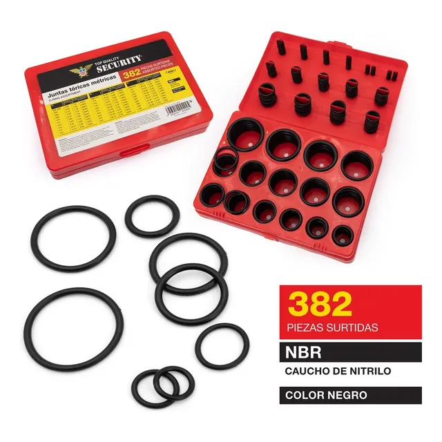 O-rings Orrines Kit Caja 382 Piezas Sello Goma