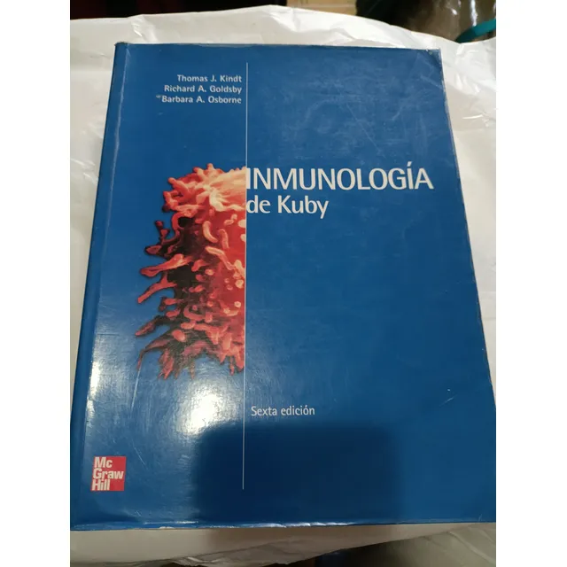 Libro De Inmunología De Kuby 6ta Edición