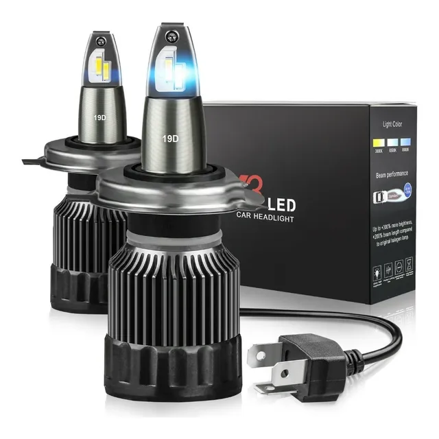 Luces Turbo Led Multi Voltaje C/ Canbus 40w 8000 Lm Original