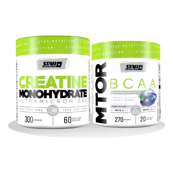 Creatina+aminos Mtor Combo Crossfit Star Nutrition