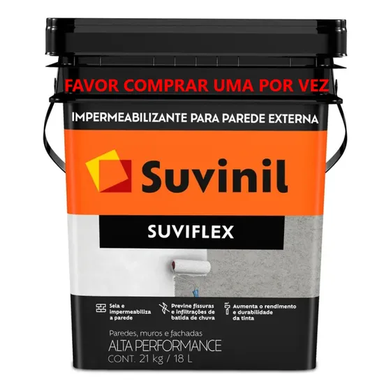 Suvinil Suviflex Impermeabilizante 18L Cor Branco Mate