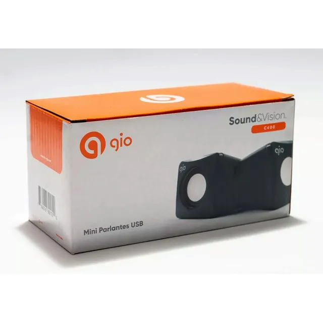 Mini Cornetas Gio C400 Usb 3.5mm Laptop Desktop Pc Nuevas