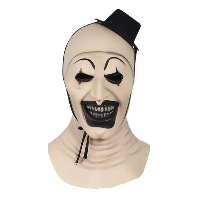 Máscara De Latéx Payaso Terrifier  Halloween Fiesta