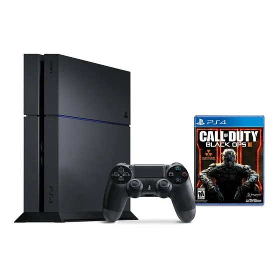 Sony PlayStation 4 500GB Call of Duty: Black Ops III cor preto onyx