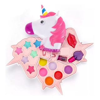 Set Maquillaje Unicornio Para Niñas Juguete Set Maquillaje Unicornio Para Niñas Juguete