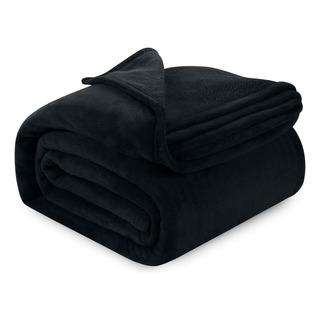 Blanket Utopia Bedding, Forro Polar De Franela, Color Negro, Blanket Utopia Bedding, Forro Polar De Franela, Color Negro,