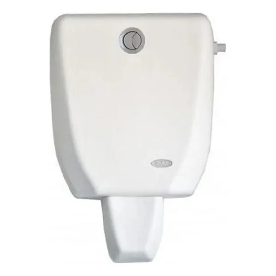 Cisterna De Baño Doble Descarga Botón Frontal Inplast