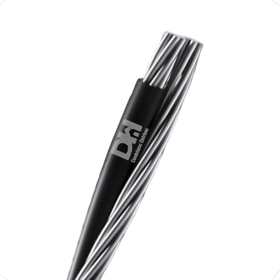 Cabo Multiplex Alumínio Duplex Fio 10mm Rolo Com 100 Metros