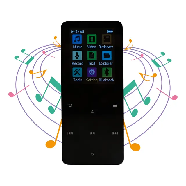 Ruffo Rf-mp4 Plateado 8gb Reproductor Mp4 Bluetooth