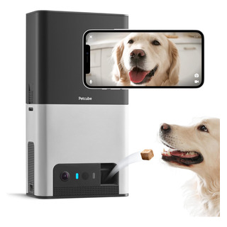 Dispensador Alexa Con Cámara Para Mascotas Petcube Bites 2 H Dispensador Alexa Con Cámara Para Mascotas Petcube Bites 2 H