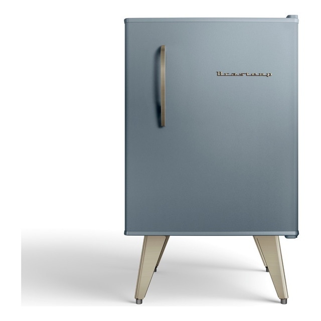 Frigobar Brastemp Retrô 76l Azul Claro 110v Bra08hwana Frigobar Brastemp Retrô 76l Azul Claro 110v Bra08hwana