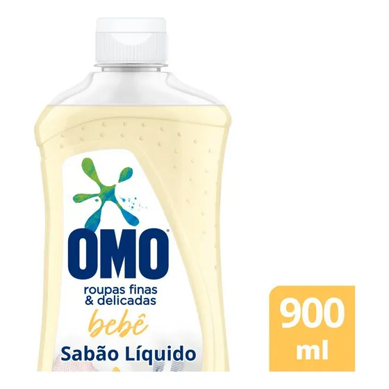 Sabão Líquido Omo Roupas Finas e Delicadas Bebê 900ml
