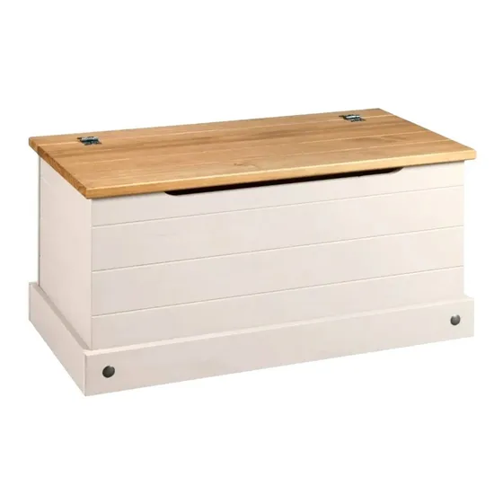 Baul - Pie De Cama - Living - Linea Mexicana Madera Maciza