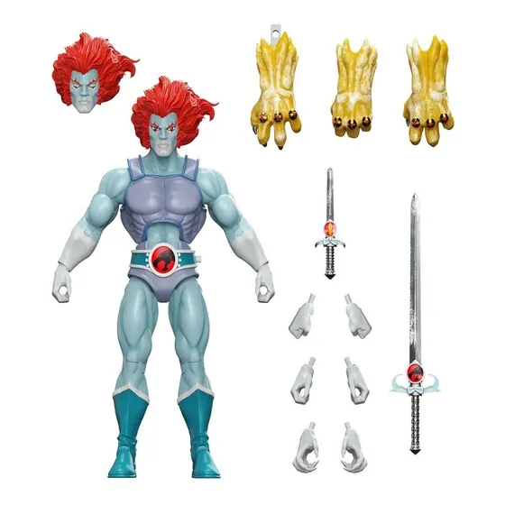 Thundercats Ultimates Lion-o Hook Mountain Ice By Super7