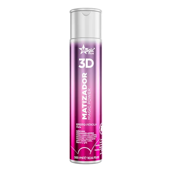 Magic Color 3d Matizador Desamarel Power Efeito Perola 500ml