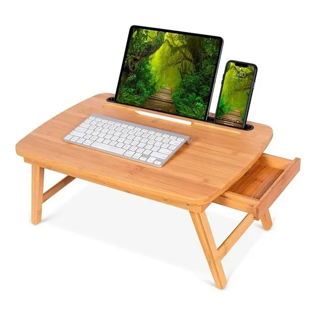 Mesa Plegable Servicio En Cama Birdrock Home