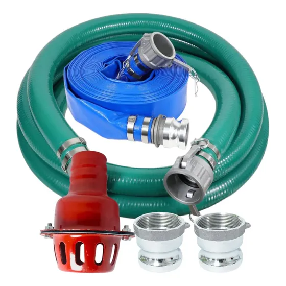 Kit Motobomba 2 Pulgadas,anillada,lay Flat,pichancha,conex.