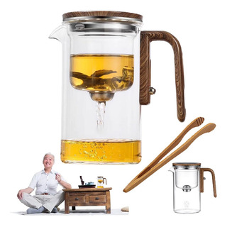 Enchanti Tea Pot - Teapot, Magic Teapot With Infuser, Glass Enchanti Tea Pot - Teapot, Magic Teapot With Infuser, Glass