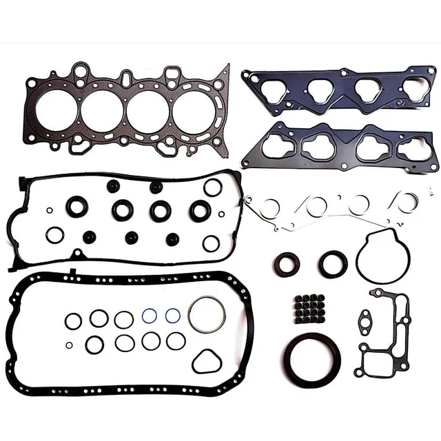 Jogo Junta Completo Honda Civic 1.7 16v D17 Fibra Retentor